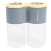 OLPro Happy Camper Happy Taste Condiment Holder - Grey/Yellow