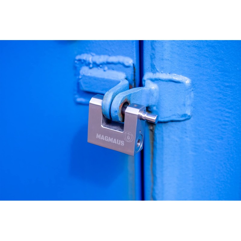 Magmaus® RTL50 [Never-Rust] Heavy Duty Shipping Container Padlock with 3