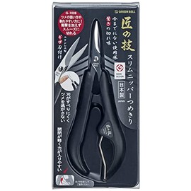 Takumi no Waza Stainless Steel Slim Nipper Nail Clippers G-1028 × 12 pieces