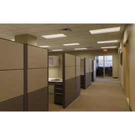 Lithonia Lighting 2BLT4 40L ADP LP840 Best-in-Value Low-Profile Recessed LED Troffer, 4000K, 2 4-Foot, 2-Foot by 4-Foot