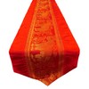 Table Runner Elephant Tablecloth Tablerunner Elegant Thai Silk (red) TSEE01