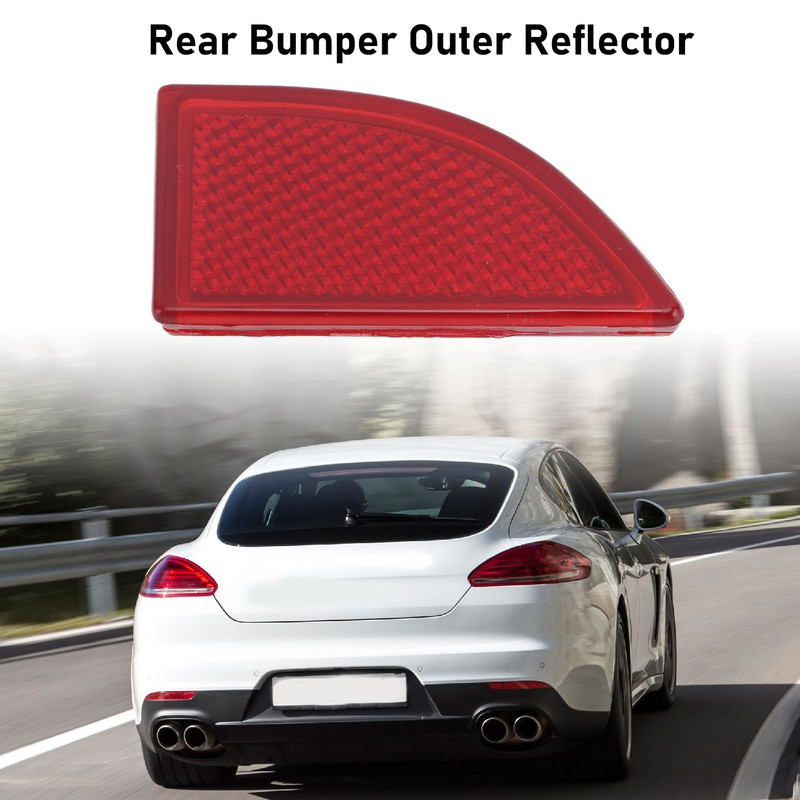 Side Rear Fog Reflector Left Right Rear Side Bumper Fog