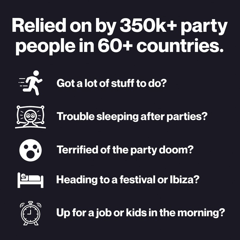 Happy Tuesdays Recovery Bundle | Festivals, Parties, Raves, Summer Holidays,