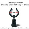 Norhogo 2 Pack mic clips for stands, Universal Microphone Clip