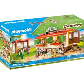Playmobil Pony Shelter with Mobile Home