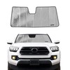 Pigenius Windshield Sun Shade for Toyota Tacoma 2018-2023, Custom Front