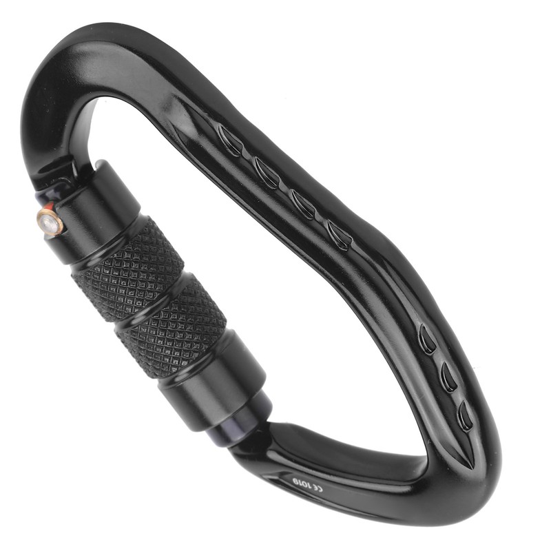 Outdoor Rock Climbing Carabiner Aluminum Alloy Auto Locking Safety Buckle