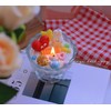 Whimsical Dessert-Themed Scented Candle - Handcrafted Aromatherapy Candle with Cute