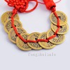 Feng Shui Nine Brass I Ching Coins Charm with Chinese
