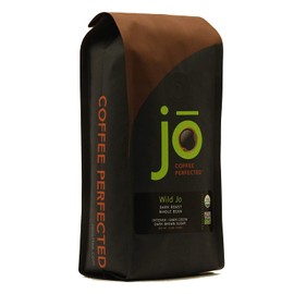 WILD JO: 12 oz | Dark French Roast Organic Coffee | Whole Bean | Bold Strong Rich Wicked Good | Great Brewed or Espresso | USDA Certified Fair Trade Organic Arabica Beans | Non-GMO Gluten Free