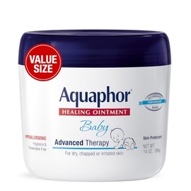Eucerin Aquaphor Baby Healing Ointment For Dry Cracked or Irritated Skin for Kids Skin Protectant 14 oz