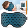 LitBear Breathable Sleep Mask, 3D Eye Mak Sleep for Side