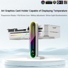 Temperature Displaying GPU Stand ARGB Infinity Graphics Card Support Adjustable