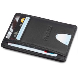 PHYLES Mens Wallet, Slim Credit Card Holder Wallet, RFID Blocking Minimalist Credit Card Protector, Slim Pocket Purse for Men & Women