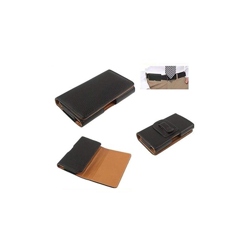 DFV mobile - Gürteltasche Holster Etui mit Horizontalem Gürtelschlaufen für