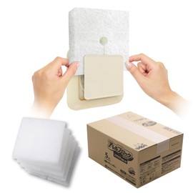 Toyo Aluminum S5473 Dust Removal Filter, Ventilation Fan, Indoor, With Lid, Insert Type, Allergle Blocking, Ventilation, Approx. 6.3 x 6.3 inches (16 x 16 cm), Pack of 5