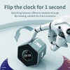 Portable Cube Timer Gravity Sensor Rotating Timer Count Up/Down Function
