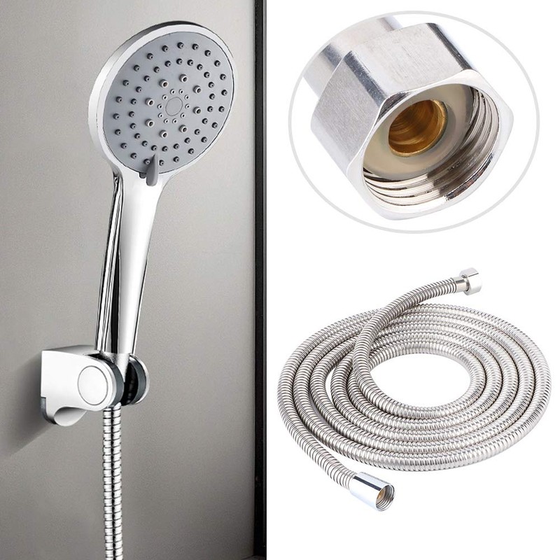 10ft Shower Hose Stainless Steel Explosion-Proof Handheld Shower Hose Replacement