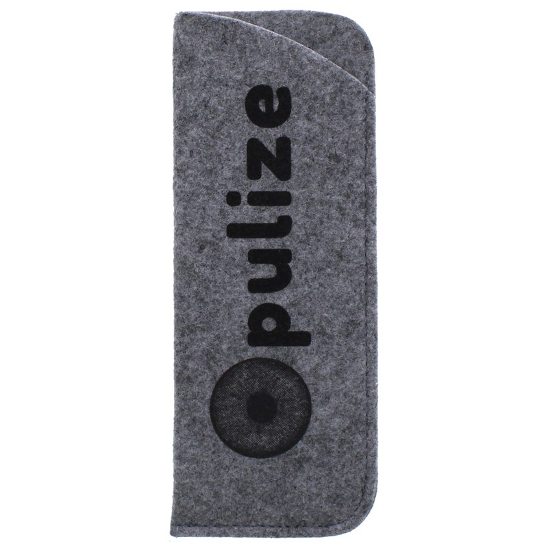 OPULIZE Met MM60-7 -2.50 Binocularity Slim Round Frame Transparent Grey