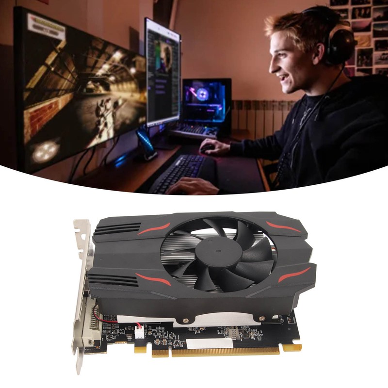 RX550 4GB GDDR5 Graphics Card 128bit Support DVI DP HD