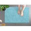 LuxUrux Bath Mat-Extra-Soft Plush Bath Shower Bathroom Rug, 1'' Chenille