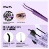 Kit De Extensiones De Pestañas 40d+50d Diy B&q Bq Lash