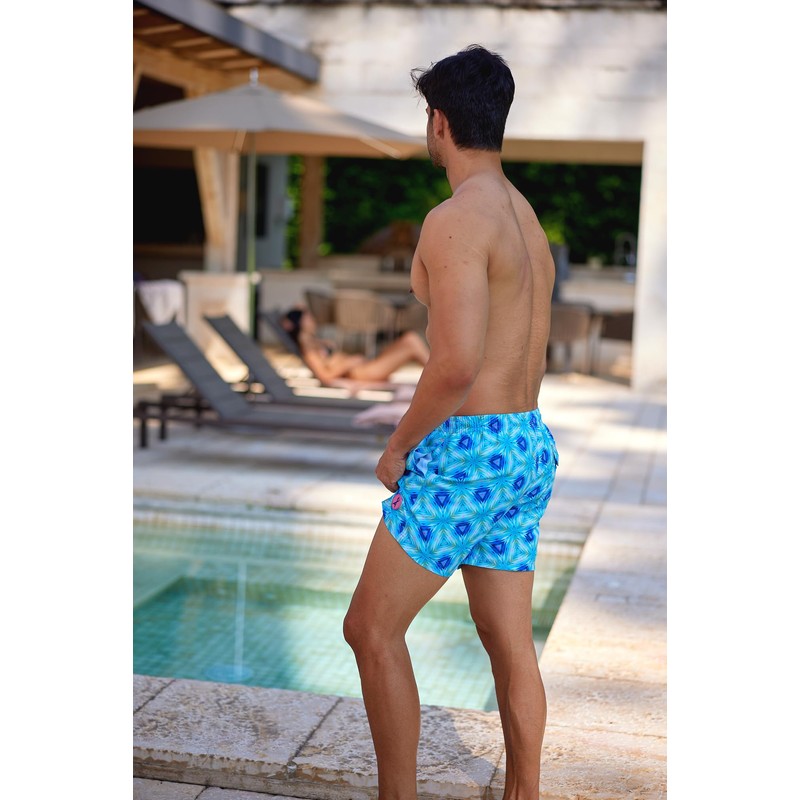 Alfani Traje de Baño para Hombre Short de Nadar Corto