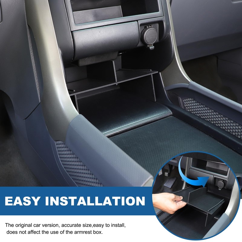 HIRUFAIT Center Console Organizer Dividers for Honda Pilot 2003 2004