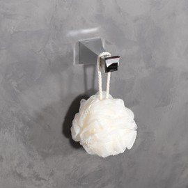 Galim Robe & Towel Hooks, Heavy-Duty Bathroom Towel Holder, Stainless Steel and Zinc Alloy Construction, Compact Minimalistic Bathroom Decor, Corrosion-Resistant Coat Hook, Chrome