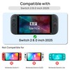 Gerutek Pack of 2 Screen Protectors for Switch 2, 8