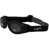 Pacific Coast Airfoil Black Goggles with Interchangeable Polycarbonate Lenses -