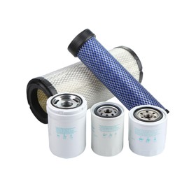Maintenance Filter Kit For Kubota SSV65 SSV65C SSV75 SSV75C Skid Steer Loaders, HH1C0-32430 HHTA0-59900 HHV00-51640 59800-26110 3A111-19130
