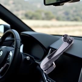 Junfamilee 1Pc Black 17mm Ball Magnetic Car Phone Magnet Mount Extension Universal Smartphone Cell Stand Phone Br Support Mobile, Cell Phones Automobile Cradles, Accessories
