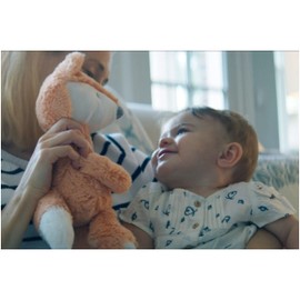 Baby GUND, Lil’ Luvs Collection Emory Fox Plush Stuffed Animal, Orange and Cream, 12”