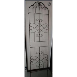 hogardeck Metal Garden Trellis for Climbing Plants Flowers Outdoor,Heavy Duty,Black Coating Rustproof Trellis for Rose, Vegetable, Flowers, Perfect for Training Climbing Plants 3