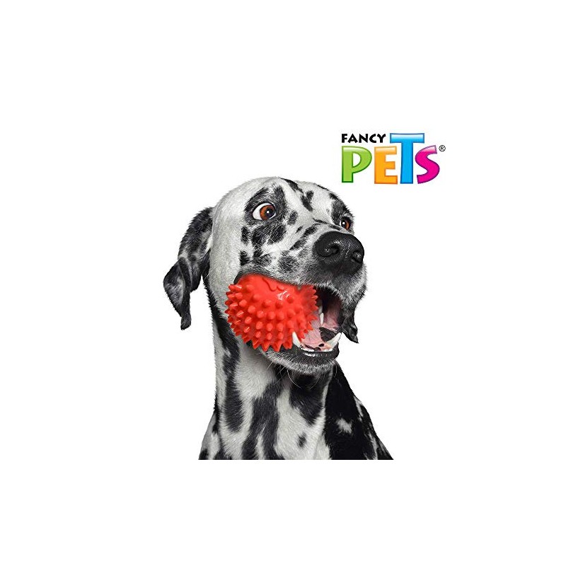 Fancy Pets Juguete d Pelota de Caucho Spiny para Perro
