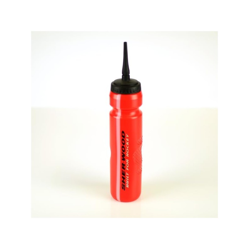 Sherwood SWD Drinking Bottle 0.7 Litres with Straw, Colour: White