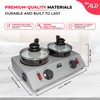 ALDKitchen Professional Chocolate Melting Pot – Dual 1.2L Stainless Steel