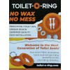 Toilet-O-Ring Flexible Wax-Free Toilet Seal, Polyurethane Flange Seal
