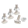 QUARKZMAN M6 x 20 mm T Slot Entry Bolt and