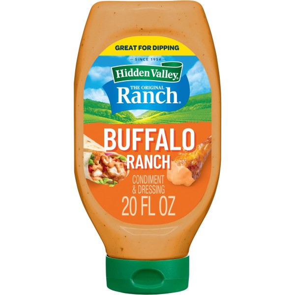 Unbranded Hidden Valley Gluten Free Buffalo Ranch Dipping Sauce, Topping