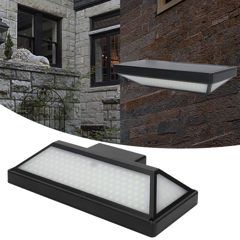 138 LEDs Motion Sensor Light Outdoor Waterproof Solar Wall Lamp