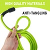Hourleey Pressure Washer Hose 100 FT, 3600 PSI Flexible Kink
