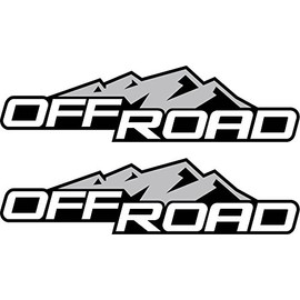 Vinylmark LLC 4x4 Decals -2008 to 2014 Fits Chevy Colorado Truck Bed Without 4WD