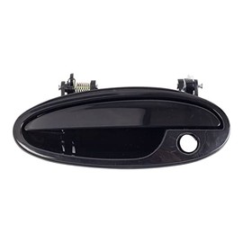 Black Outside Exterior Door Handle Driver Front LH Left Compatible with Century Regal Malibu