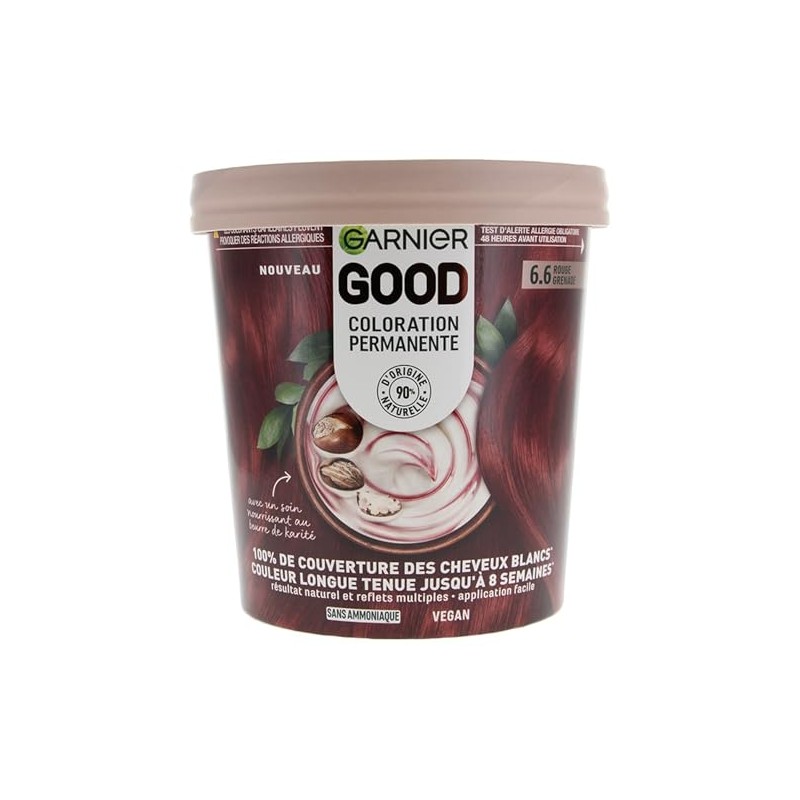 Garnier - Permanent Hair Colour - No Ammonia - 90%