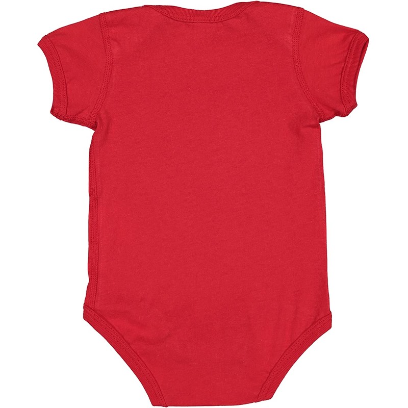 inktastic Future Firefighter Like My Uncle Baby Bodysuit Newborn Red
