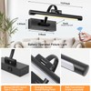 Tassuowell Battery Powered Picture Light with Remote and Timer,Full Metal