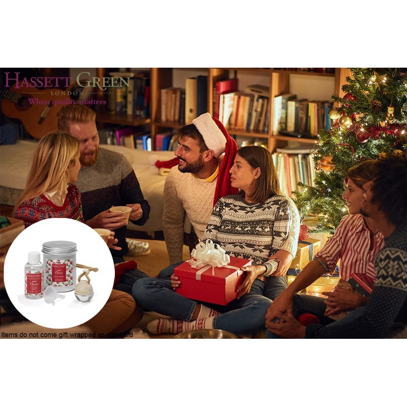 Hassett Green London Car Air Freshener & Refill Kit (Just