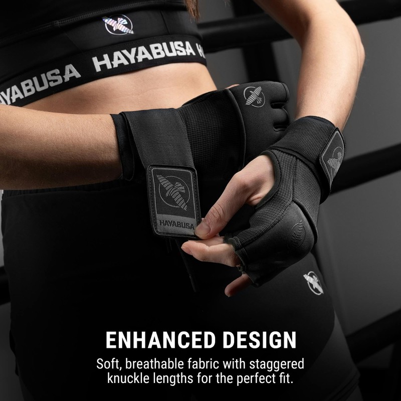 Hayabusa Deluxe Gel Quick Wraps for Men and Women -